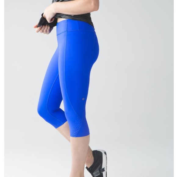 Lululemon Tight Stuff Crop 17" Size 6 - Picture 3 of 9